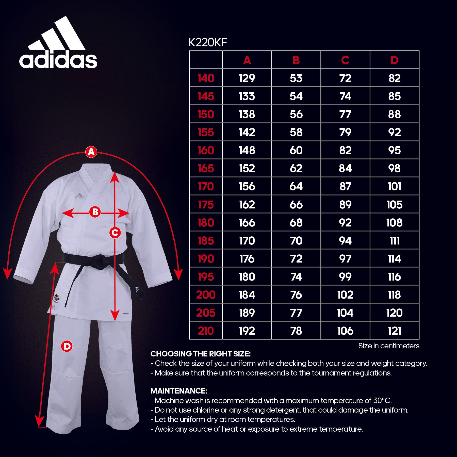 adidas karate uniforms sale