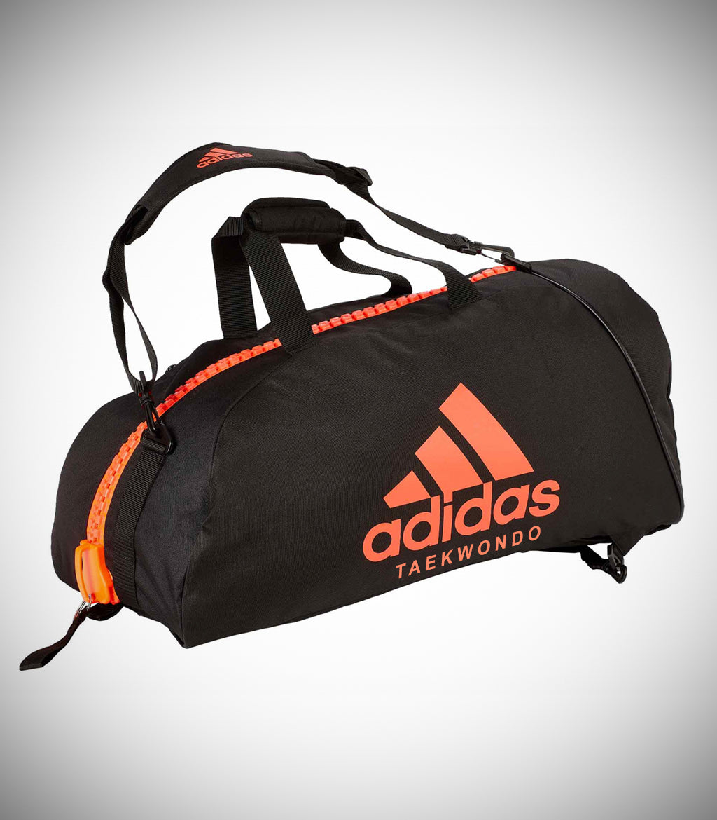 black adidas sports bag