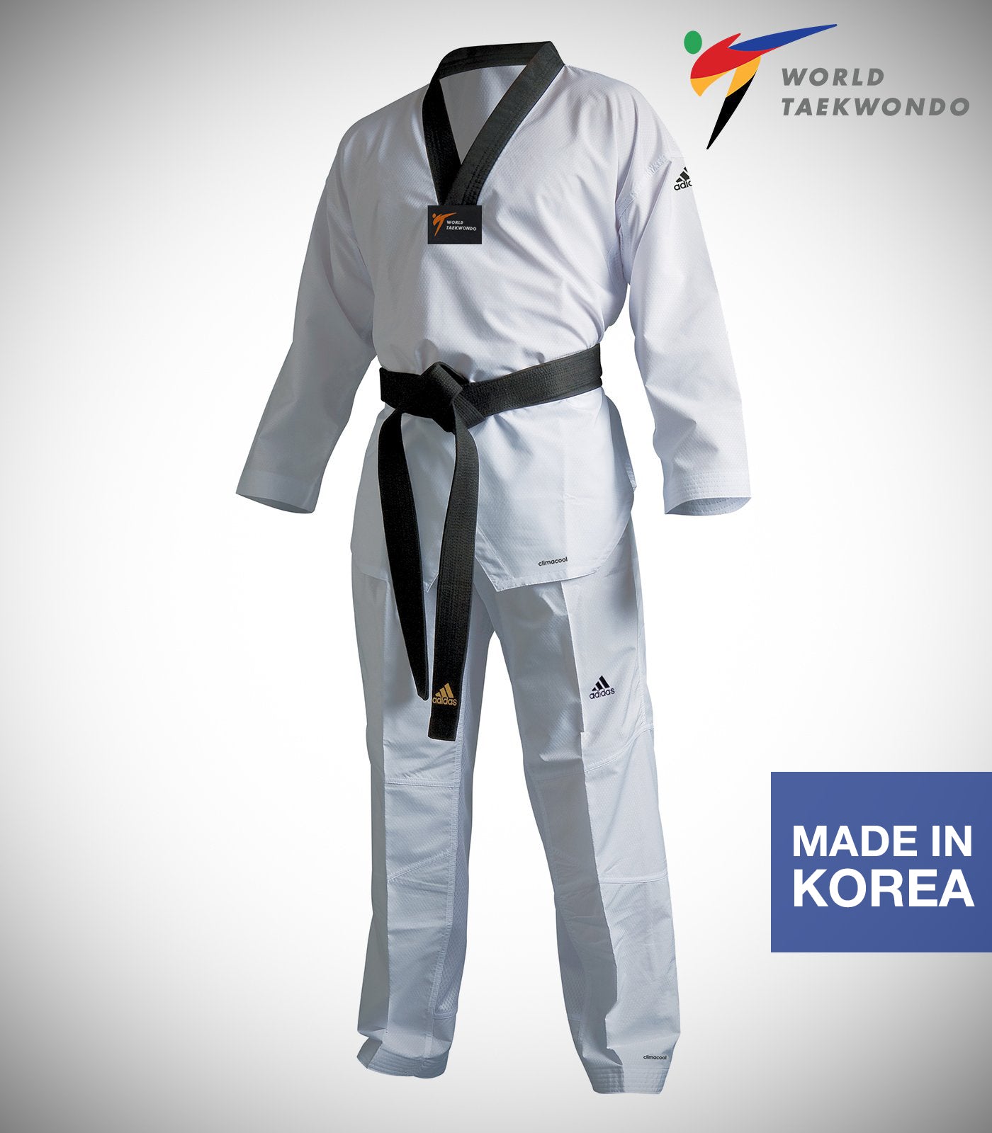 adidas taekwondo fighter uniform