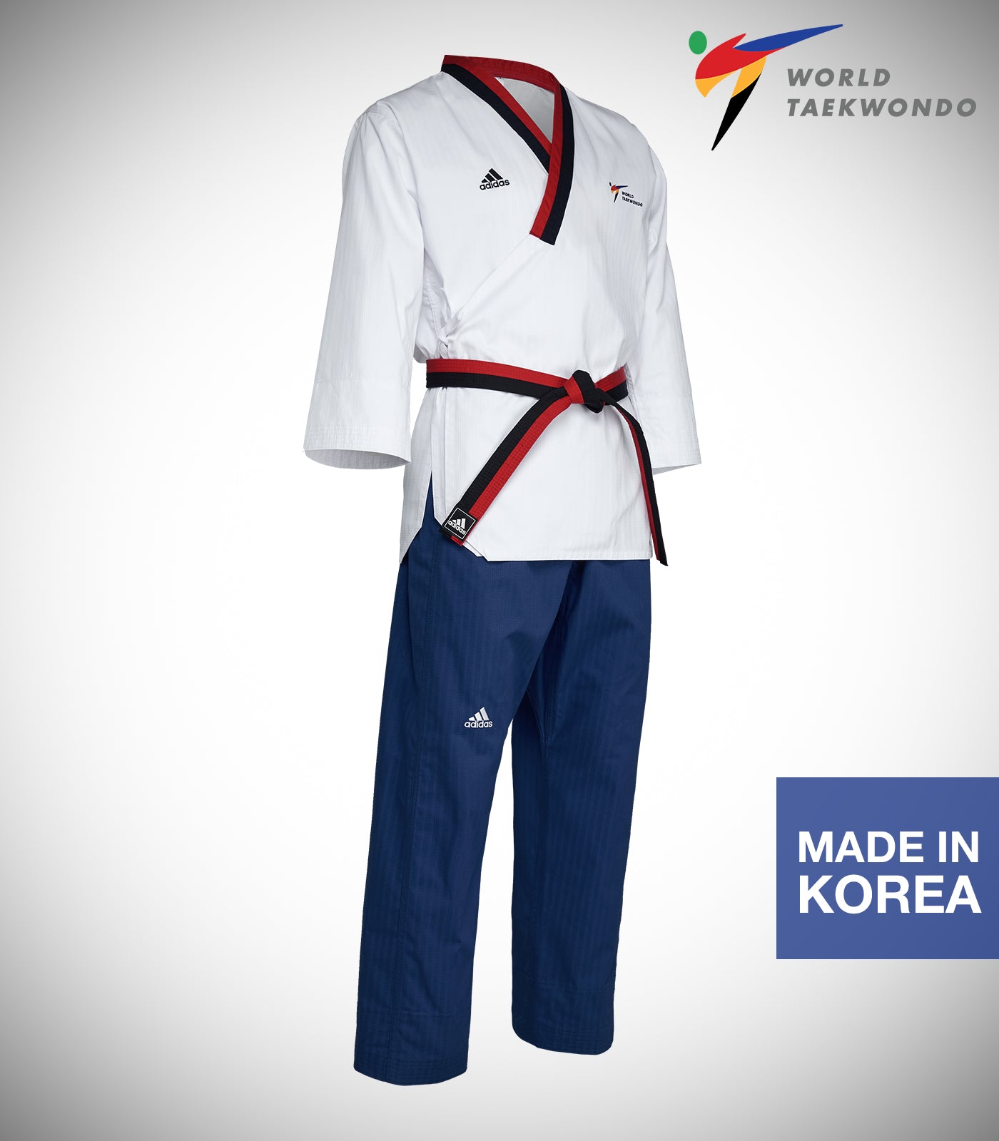 ADIDAS NEW POOMSAE YOUTH MALE UNIFORM 