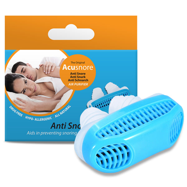 Acusnore Anti Snore Air Purifier Device Sleep Aid 0