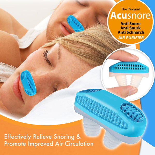 Acusnore Anti Snore Air Purifier Device Sleep Aid 1