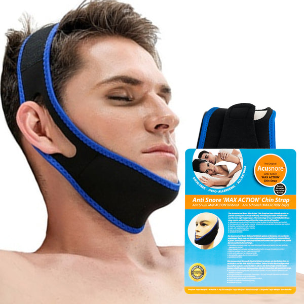 Acusnore Anti Snore Double Support Max Action Chin Strap 1