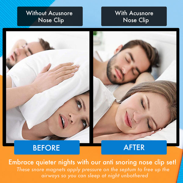 Acusnore Anti Snore Magnetic Nose Clip 2