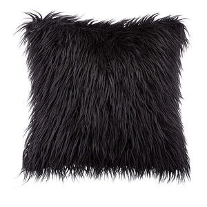 fluffy throw pillows