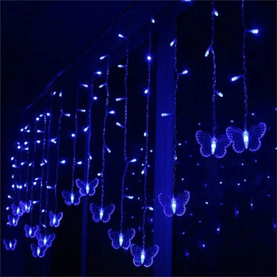 Blue Butterfly String Lights - Aesthetic Decor | Tapestry Girls