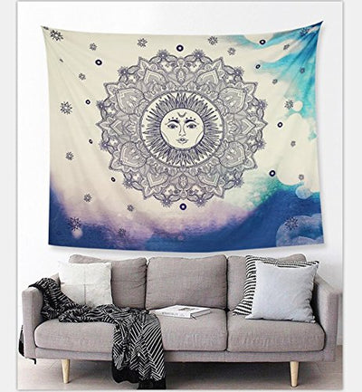 Sun and Moon Wall Hanging Decor – Tapestry Girls