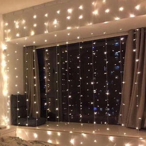 Aesthetic Bedroom With Led Lights And Vines - img-Baback