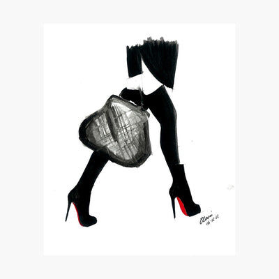 LV Store Fashion Poster  Fashion Wall Art – Postermod