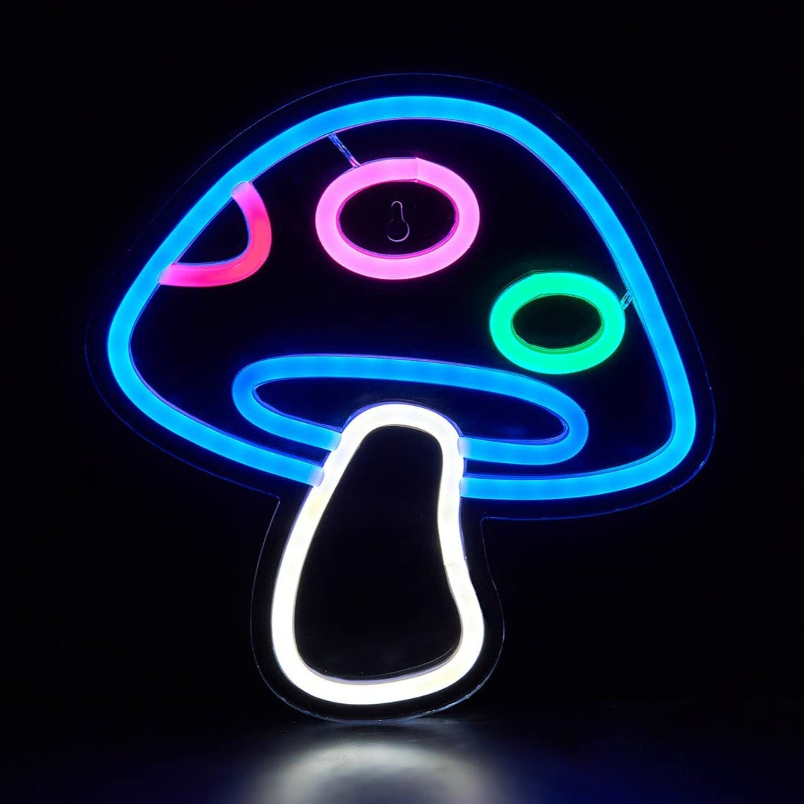 Neon Blue Mushroom - Tapestry Girls product image