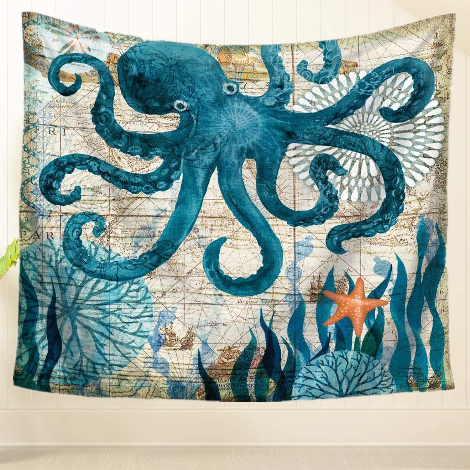 The Octopus Tapestry - Tapestry for Dorm | Tapestry Girls