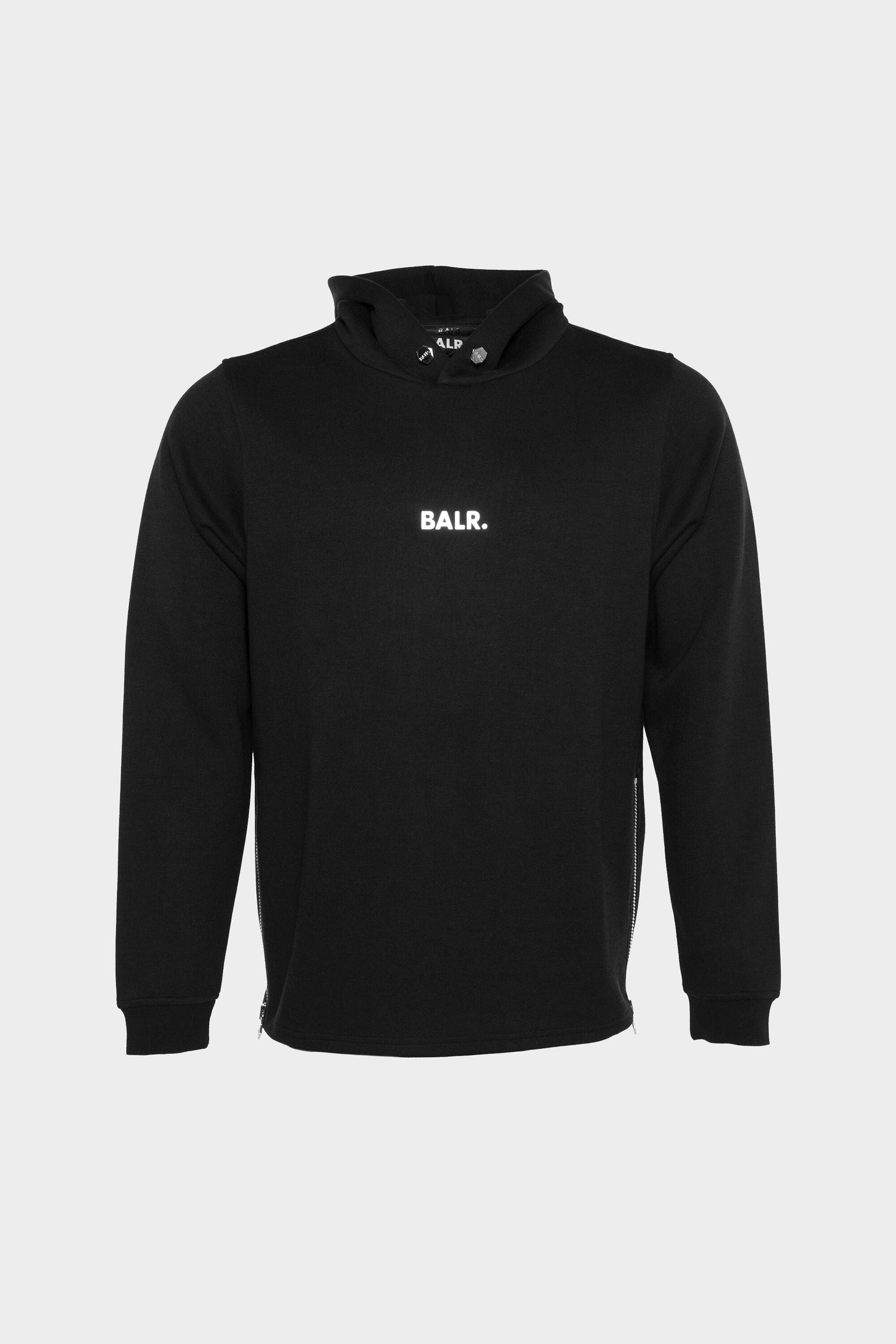 新品 定価2.9万 BALR. Qシリーズ Classic Hoodie 黒XS パーカー