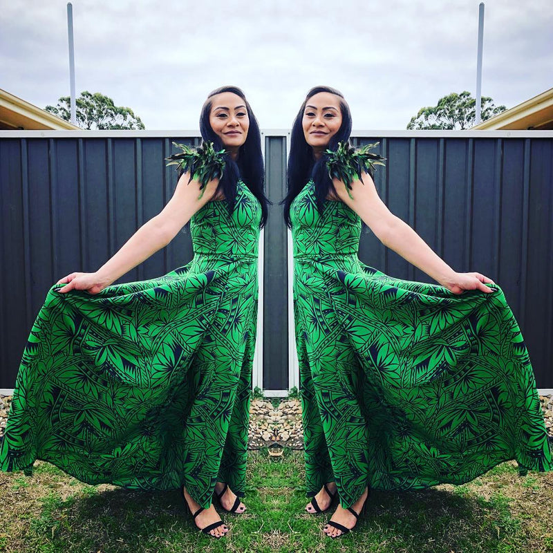 polynesian dresses australia