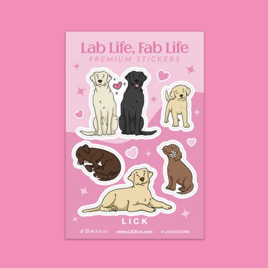 LAB LIFE, FAB LIFE - MINI STICKERSHEET