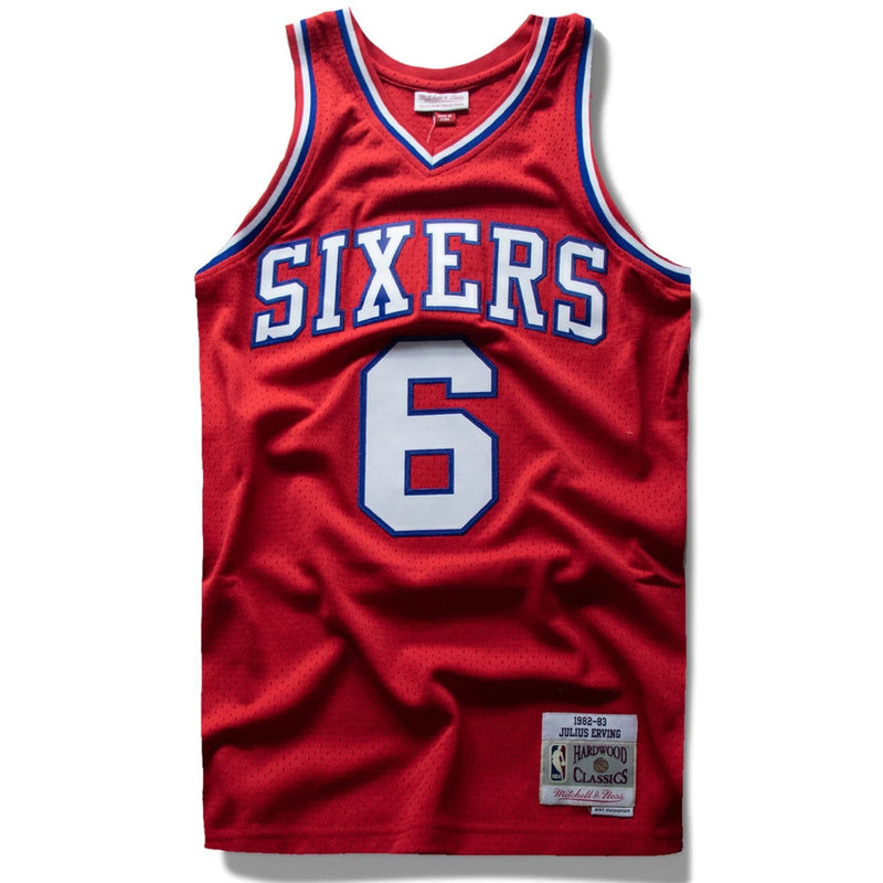 erving sixers jersey