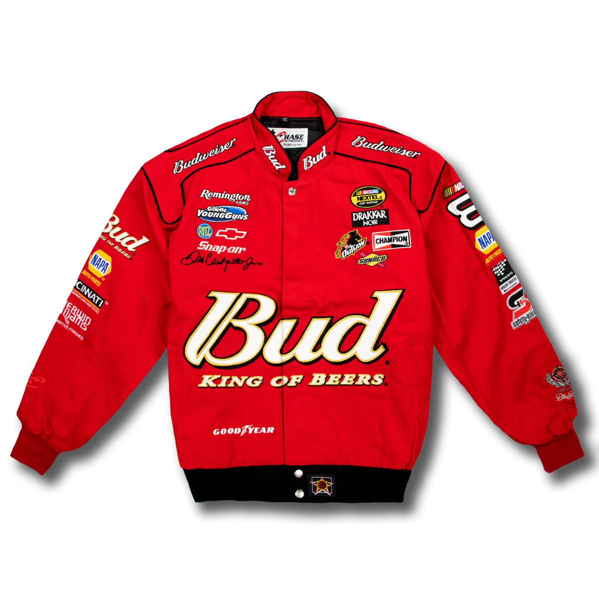 Vintage Dale Earnhardt Jr 8 Nascar Budweiser Racing Jacket New ...