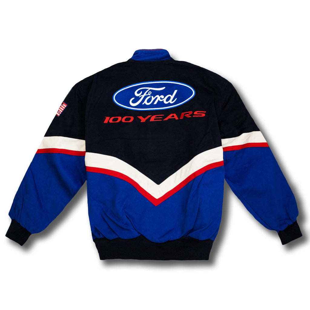 Vintage NASCAR Ford 100 Years Race Jacket - New – VintageSports.com