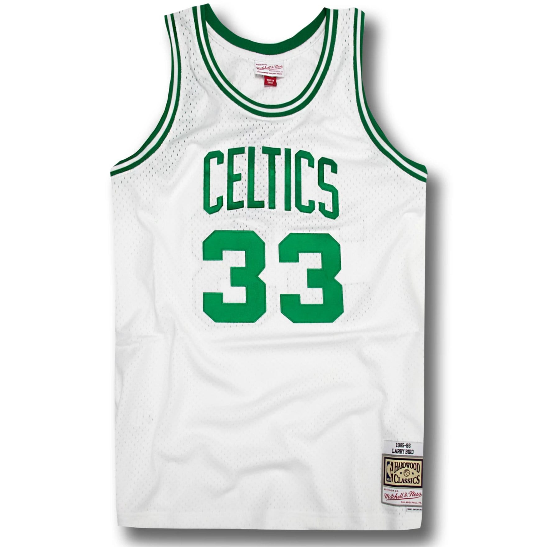 larry bird basketball jersey