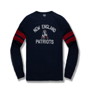 England Patriots Long Sleeve T Shirt Navy