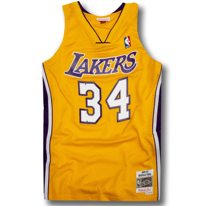 shaq signed lakers jersey