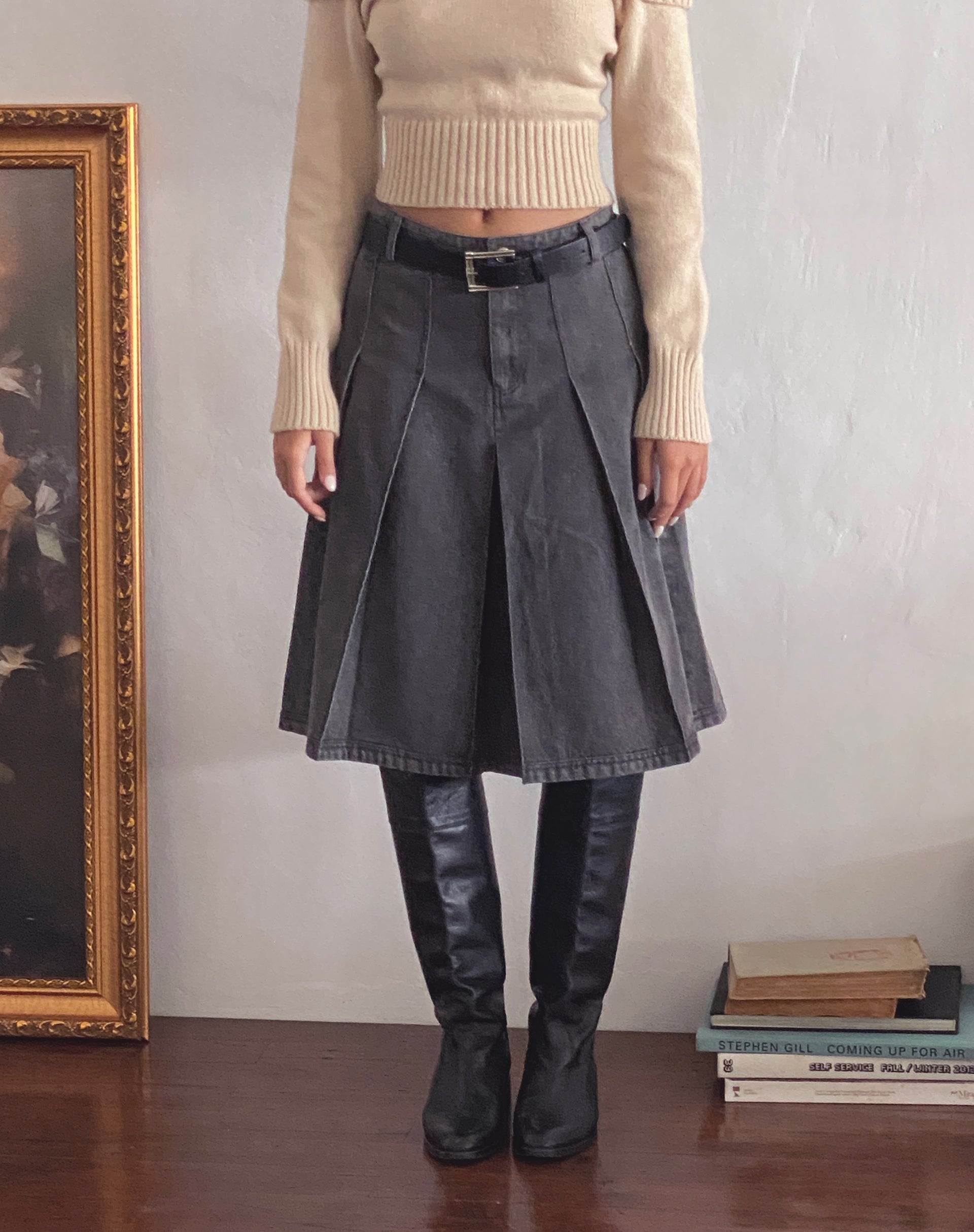 Judy Blue Marcy High Rise Denim Midi Skirt – Hissy Fit Boutique