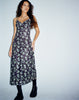 image of Kalana Maxi Dress in Pretty Floral Green