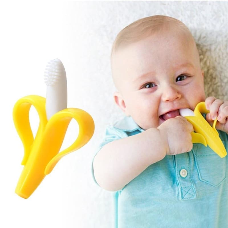 baby banana teether