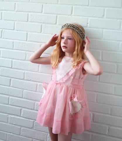 girls vintage dress