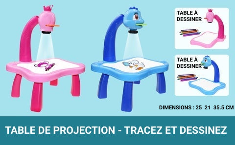 Projecteur à dessins pour enfant - Maison Futée