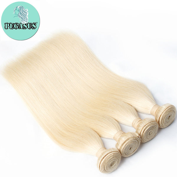 613 honey blonde brazilian straight human hair extensions remy hair