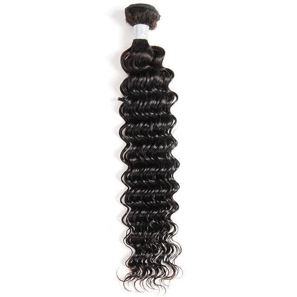 cheapest lowest price deep wave brazilian remy human hair extensions weave weft