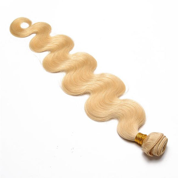 613 honey blonde brazilian remy virgin human hair weave bundles extensions