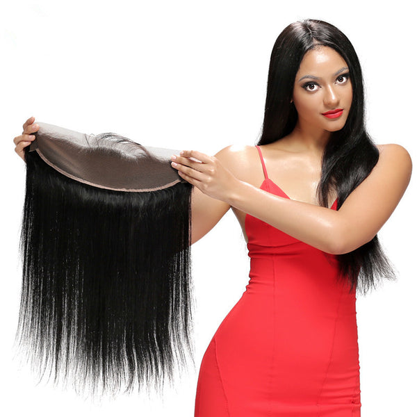 wholesale bulk low price brazilian human hair lace frontal straight
