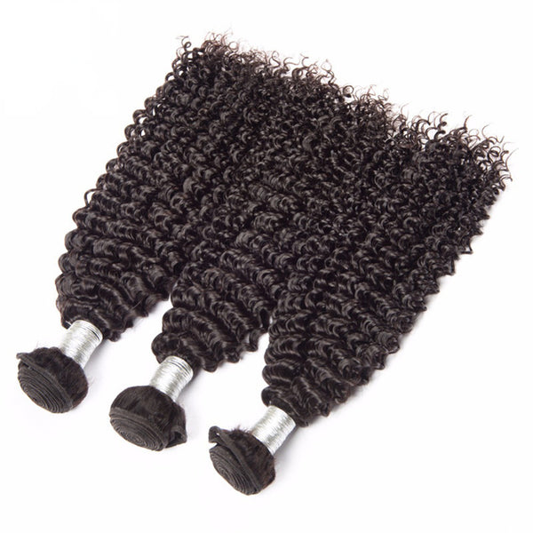 kinky curly hair sample wholesale brazilian virgin remy human hair weaves extensions