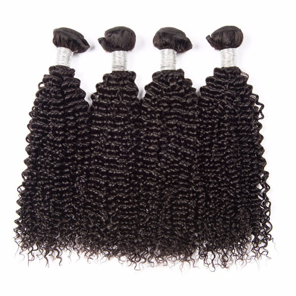 kinky curly wholesale brazilian virgin remy human hair extensions weave weft bundles