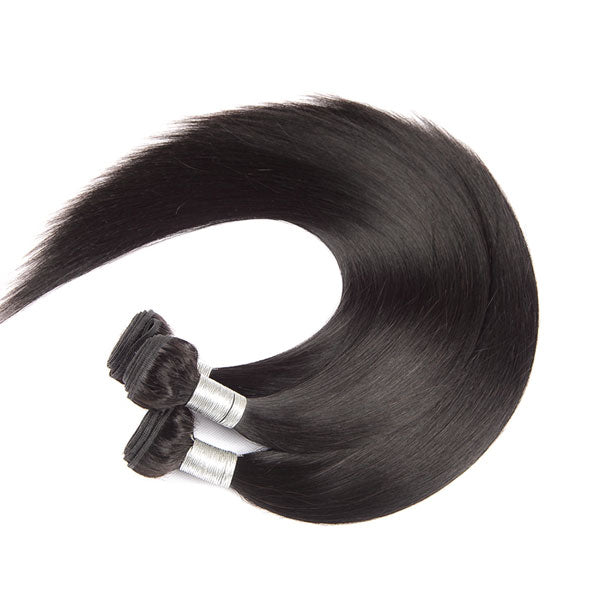 Human Hair Bundles Thick Double Weft