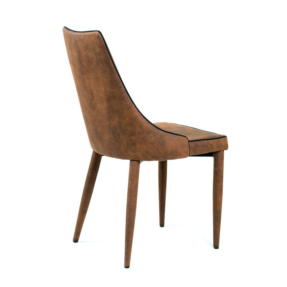 Patricia Chair - Brown, Set of 4 – Artefama Furniture