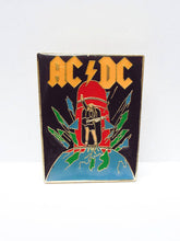 Load image into Gallery viewer, Vintage 80s Deadstock AC/DC Blow Up Your Video Enamel Pin