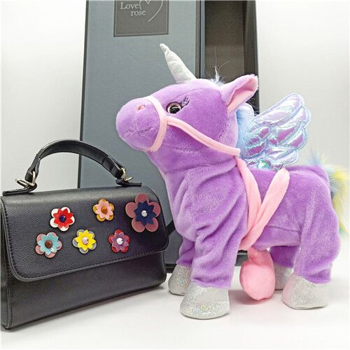 electric walking unicorn toy