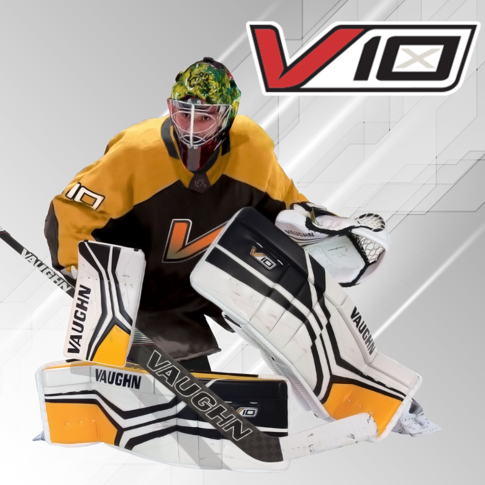 Vaughn Velocity V9 Padded Goalie Compression Shirt – Max Performance Sports
