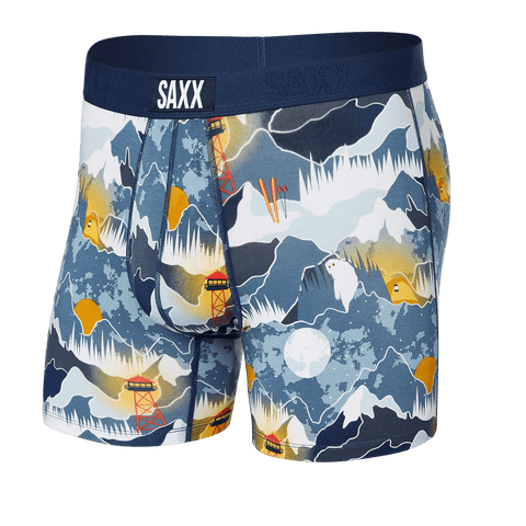 Saxx Vibe Boxers - Midnight Tropics