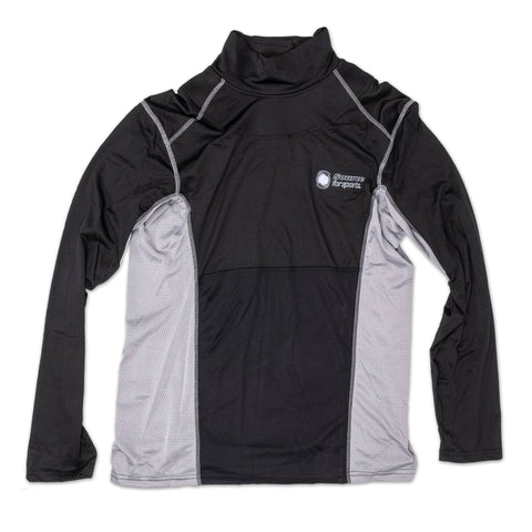 Tek2Sport Youth Neck Guard Shirt Black / L/XL