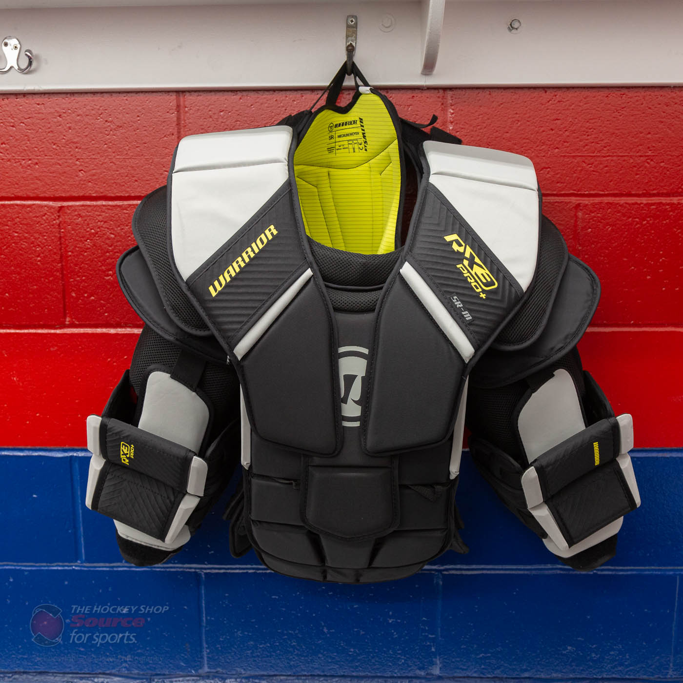 New Warrior Ritual XP Ice Hockey Goalie Chest Protector SR large arm pad  goal