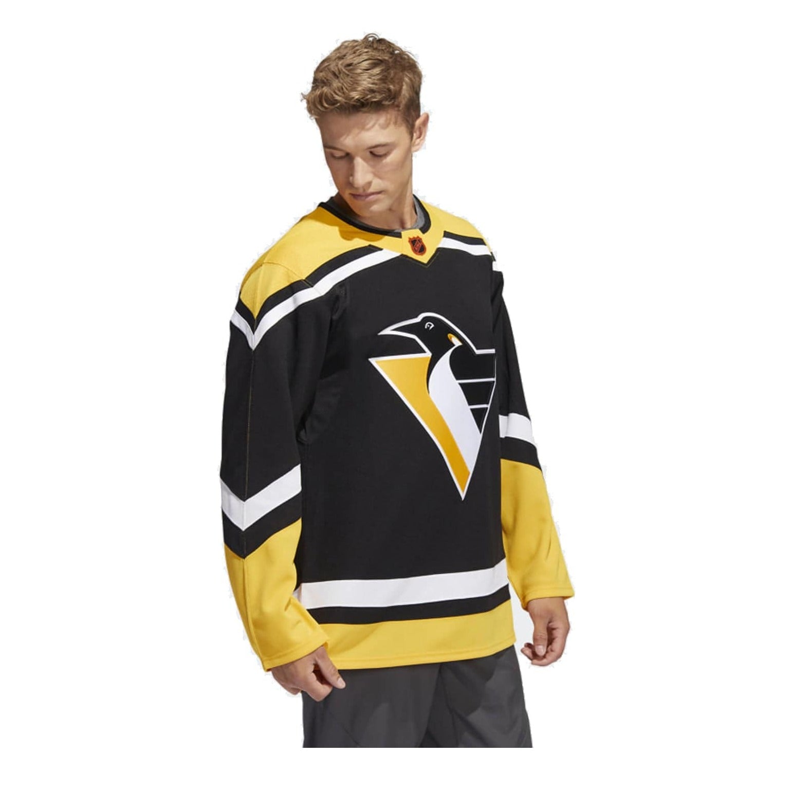 Adidas PrimeGreen Reverse Retro Senior Jersey - Pittsburgh Penguins