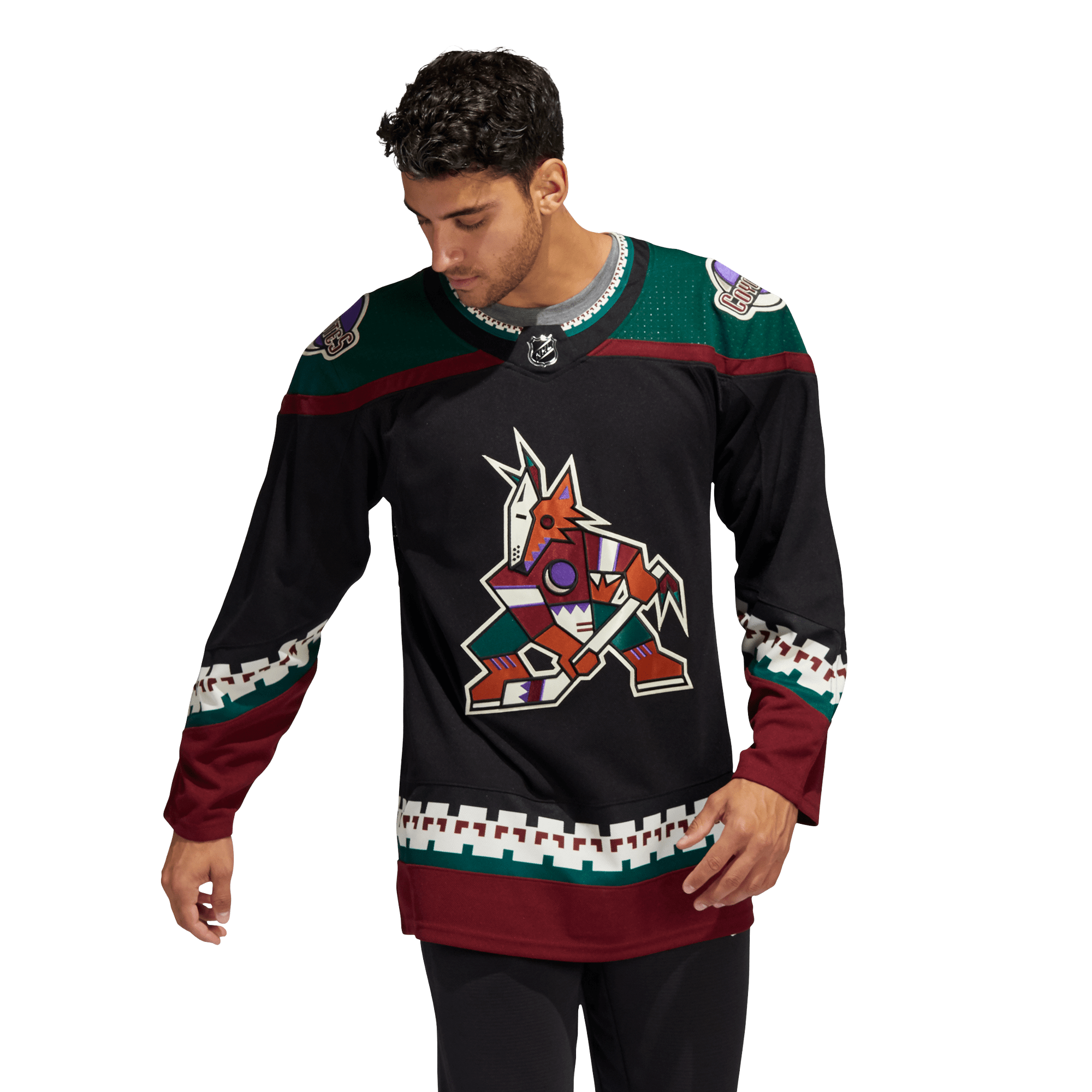 Arizona Coyotes Home Adidas PrimeGreen Senior Jersey