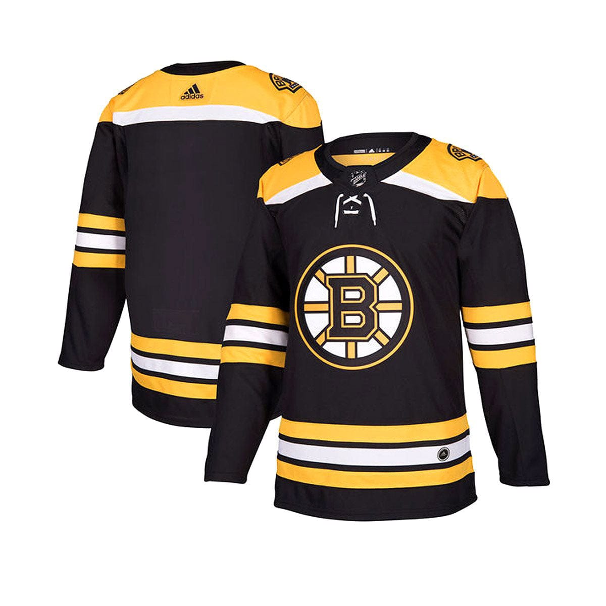 Boston Bruins Home Adidas Authentic Senior Jersey