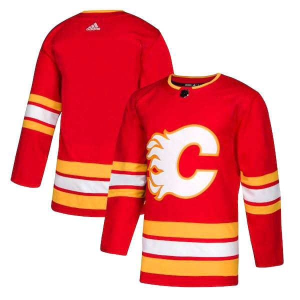 Calgary Flames Alternate Adidas Authentic Senior Jersey