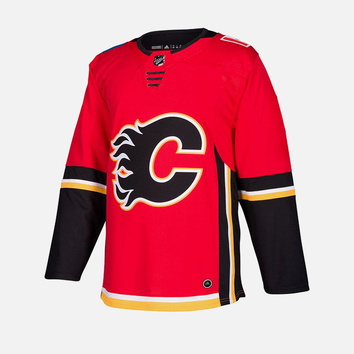 Calgary Flames Home Adidas Authentic Senior Jersey