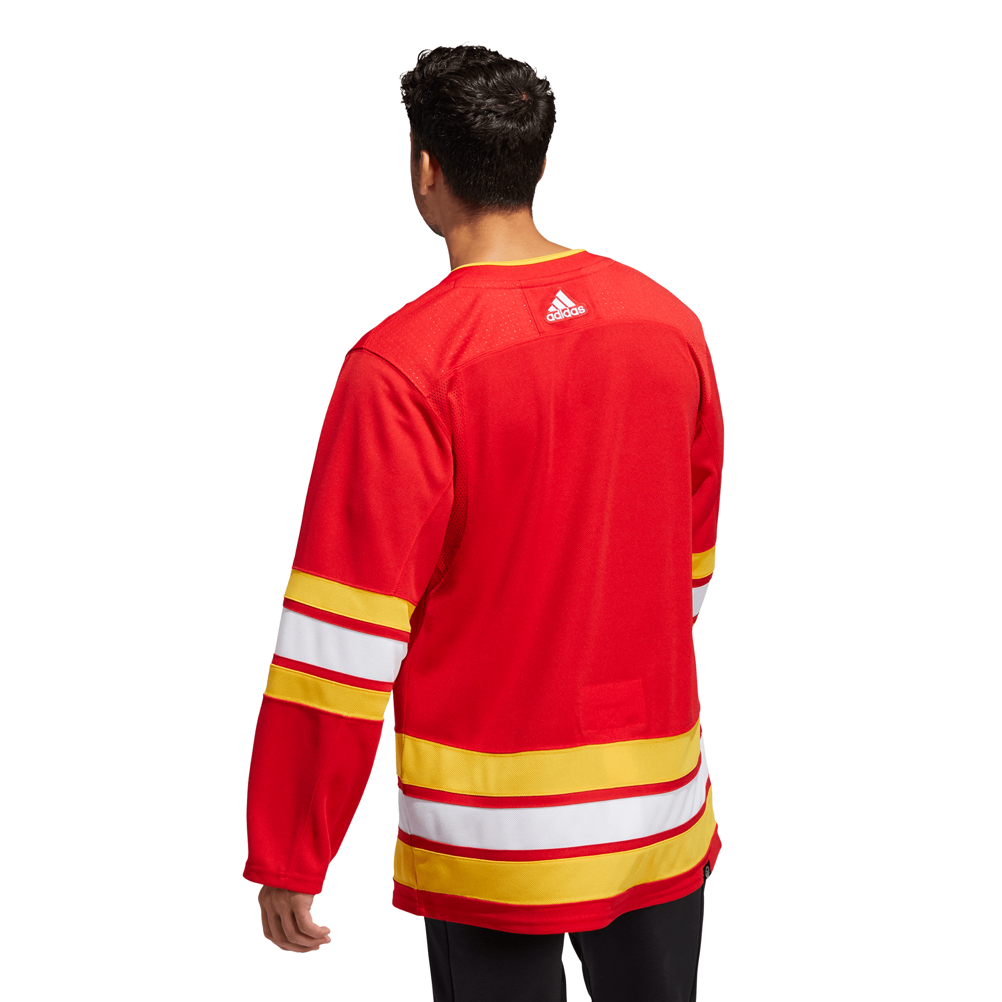 Calgary Flames Home Adidas PrimeGreen Senior Jersey