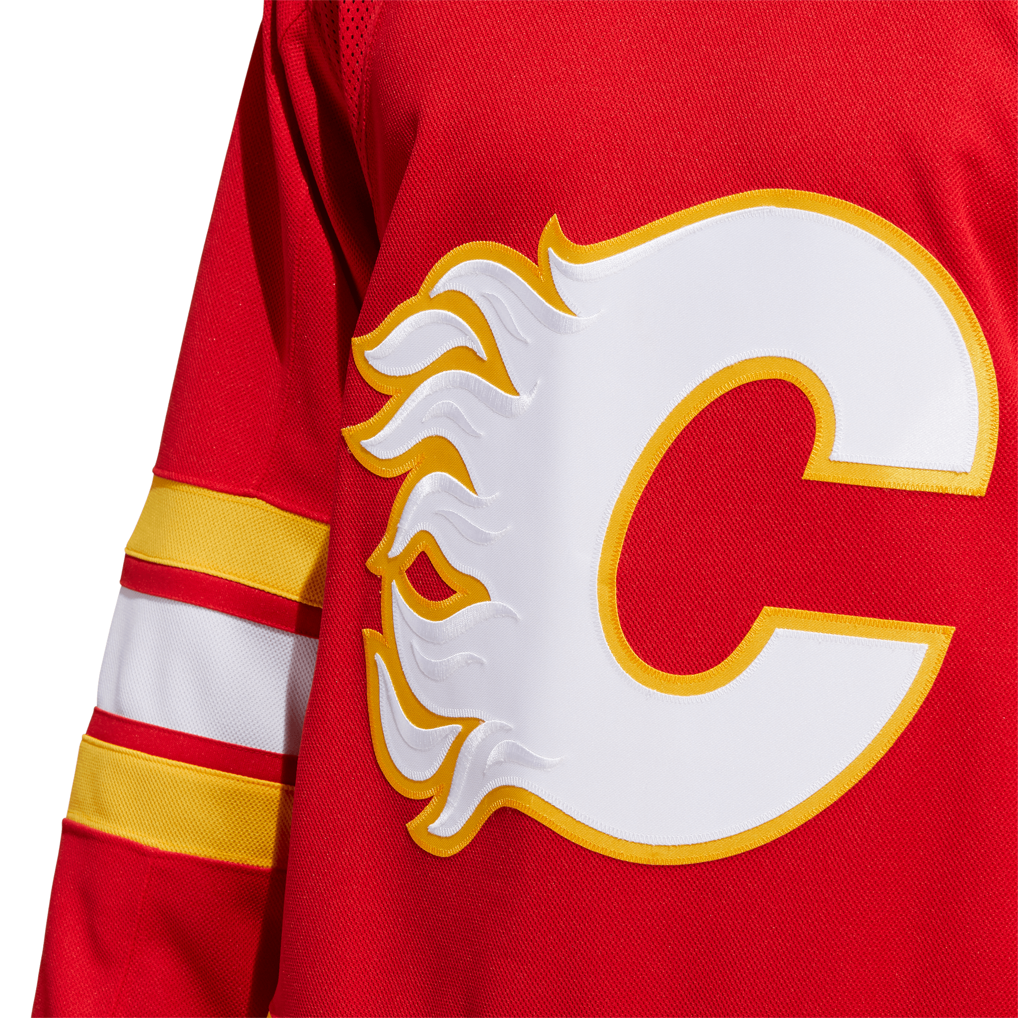 Calgary Flames Home Adidas PrimeGreen Senior Jersey